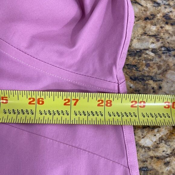 Talbots Wrinkle Resistant Pink Long Sleeves Button Down Shirt - Picture 8 of 9